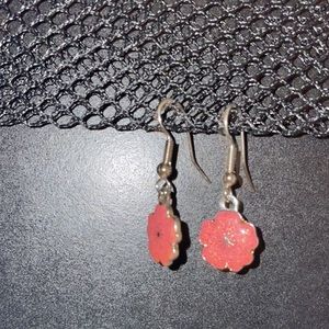 cute Japanese flower earrings